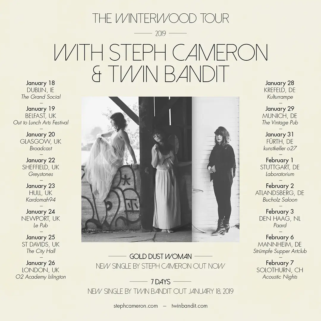 The Winterwood Tour: Twin Bandit and Steph Cameron joining forces